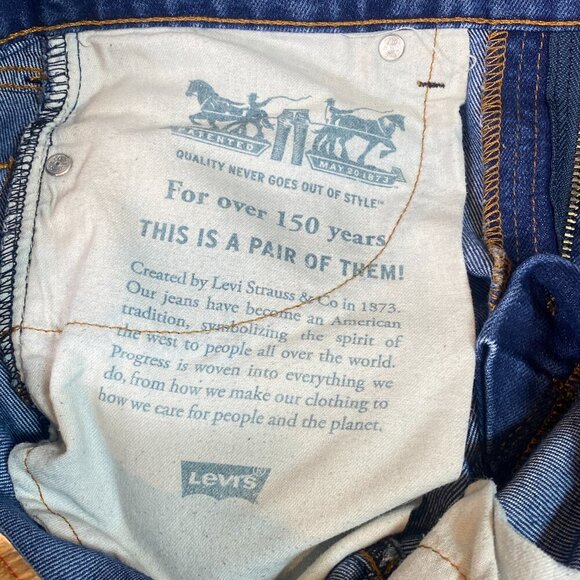 Levi's 517 Blue Jeans Slim Fit Boot Cut *29x32 #205G - Picture 11 of 15